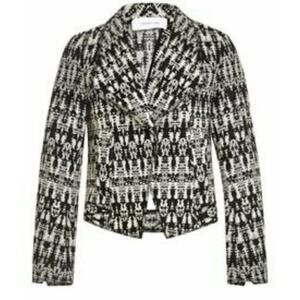 10 Crosby Derek Lam Crisscross Open-Back Jacket